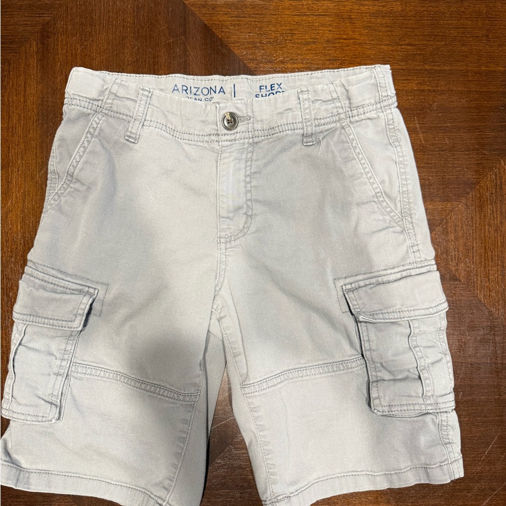 Arizona Jean Company Gray Cargo Shorts Casual Style
